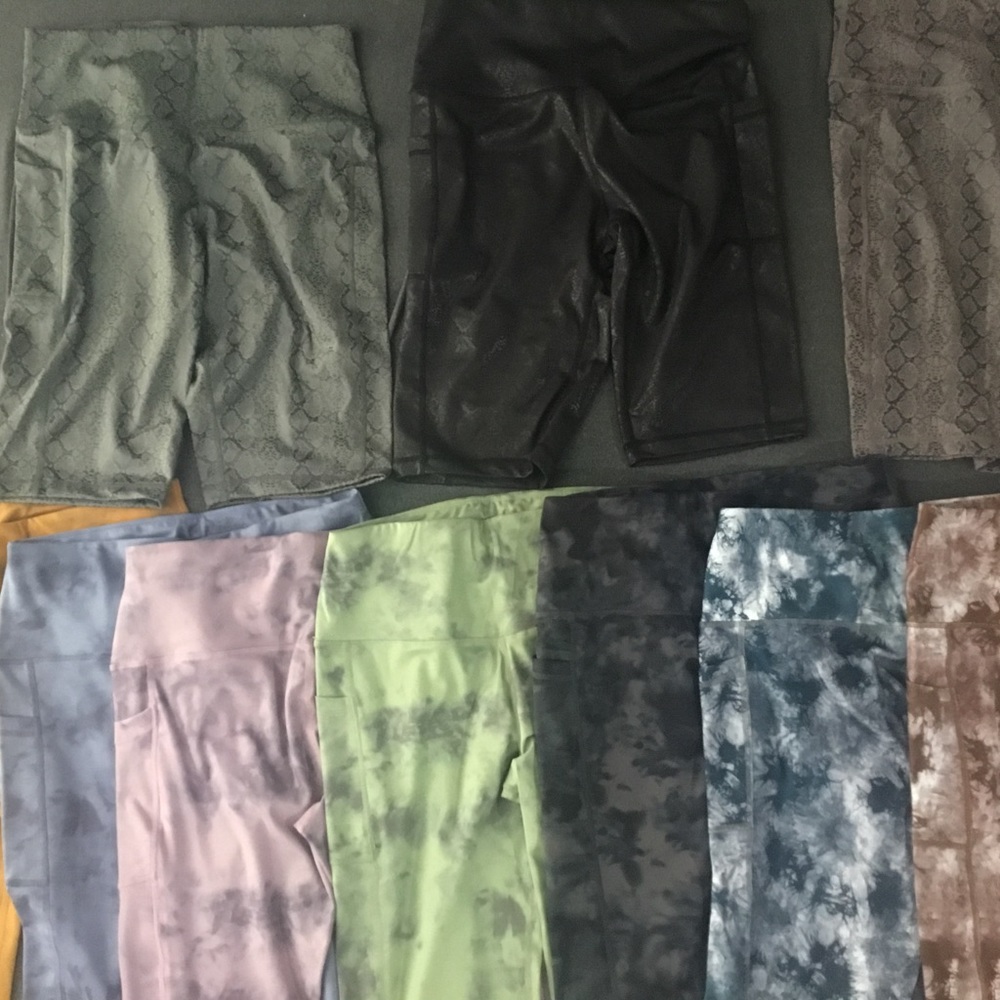 Bundle of 10 women XL bike shorts for $70
